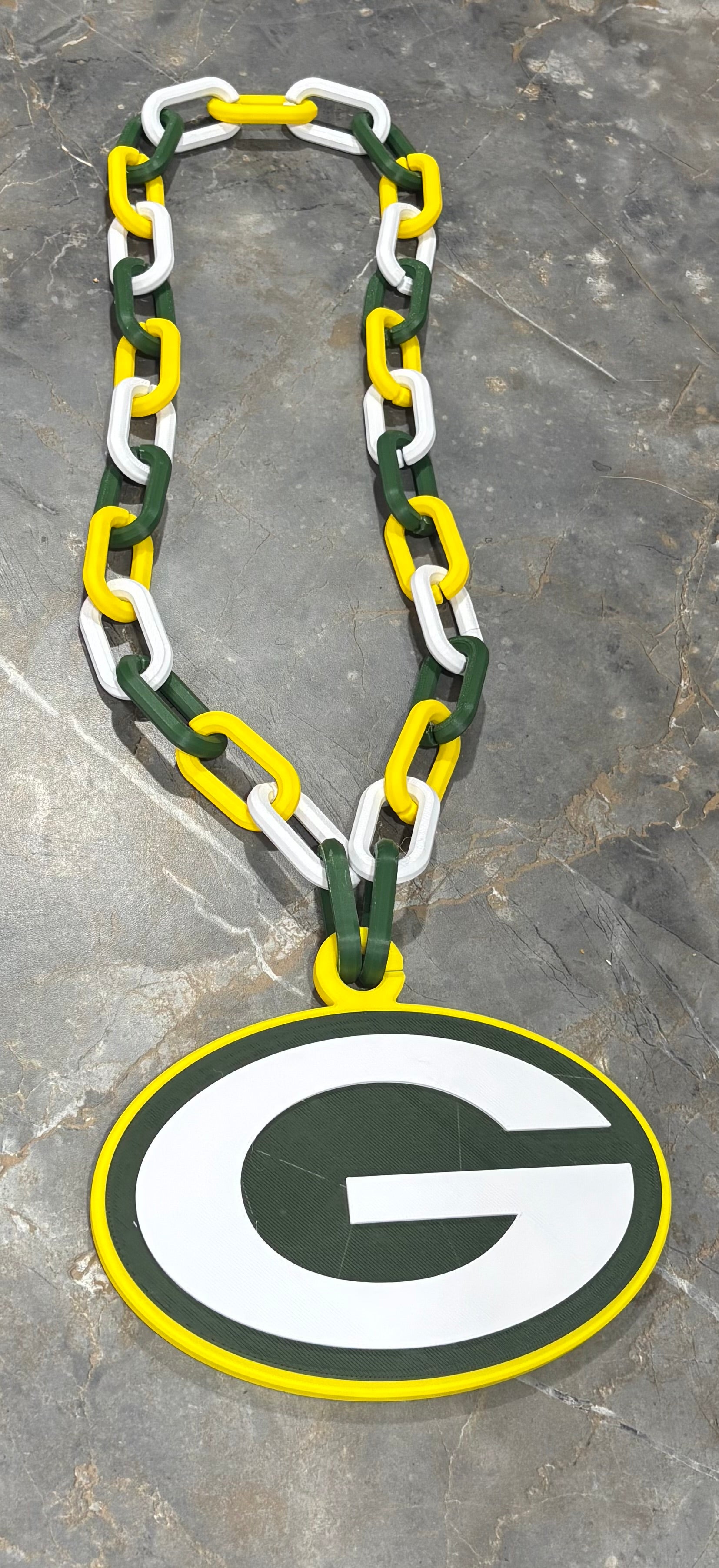 Green & Yellow Green Bay Packers Hype Chain