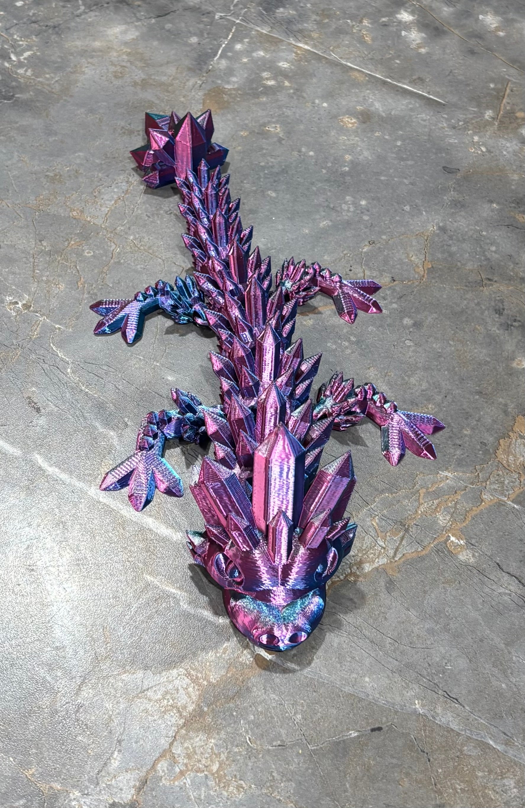 Rainbow Crystal Dragon
