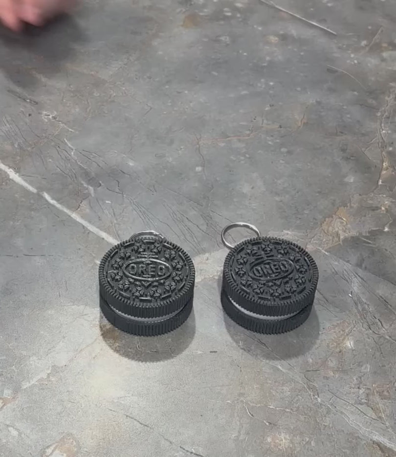Oreo Clicker Keychain