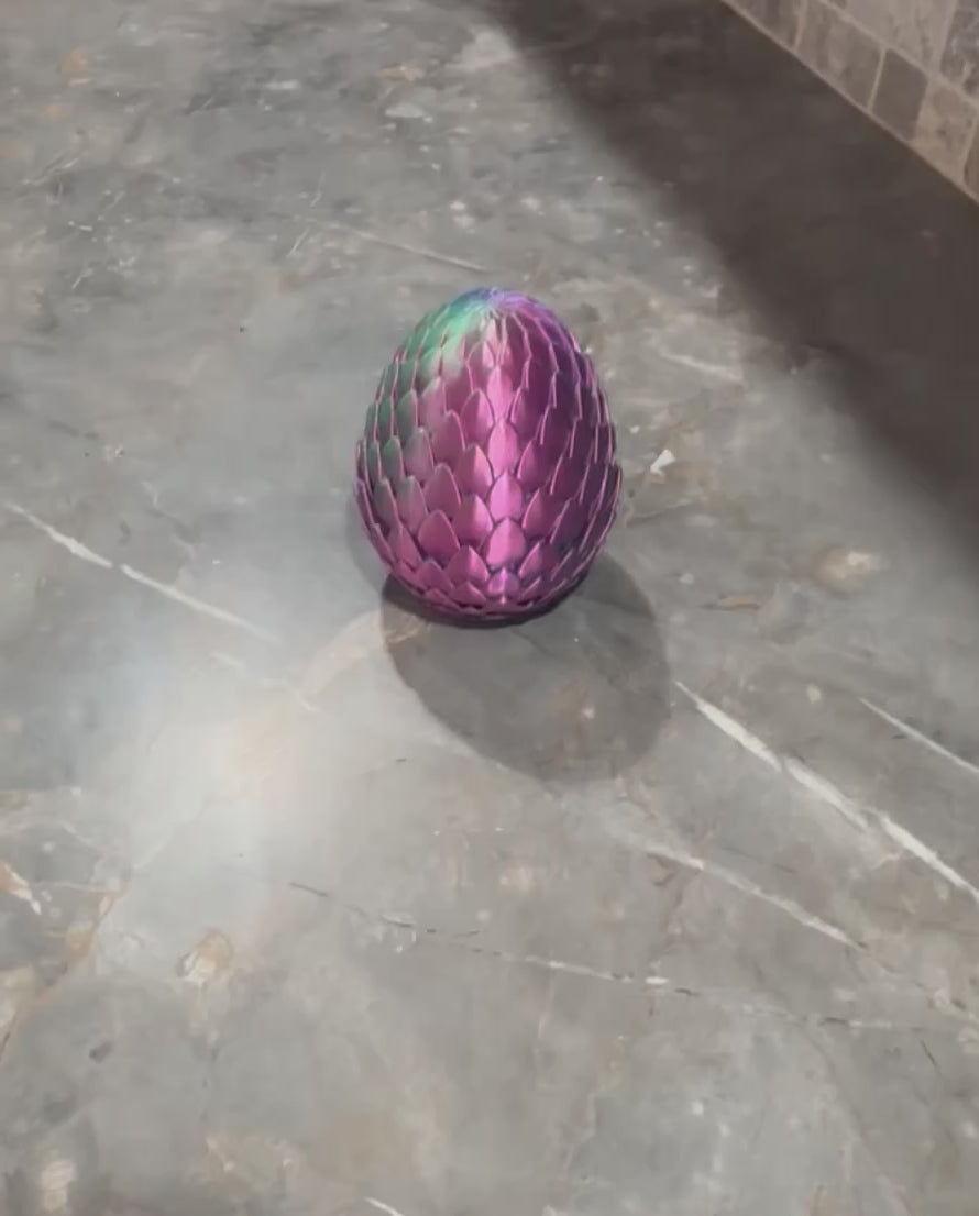 Large Dragon Egg with Dragon Inside